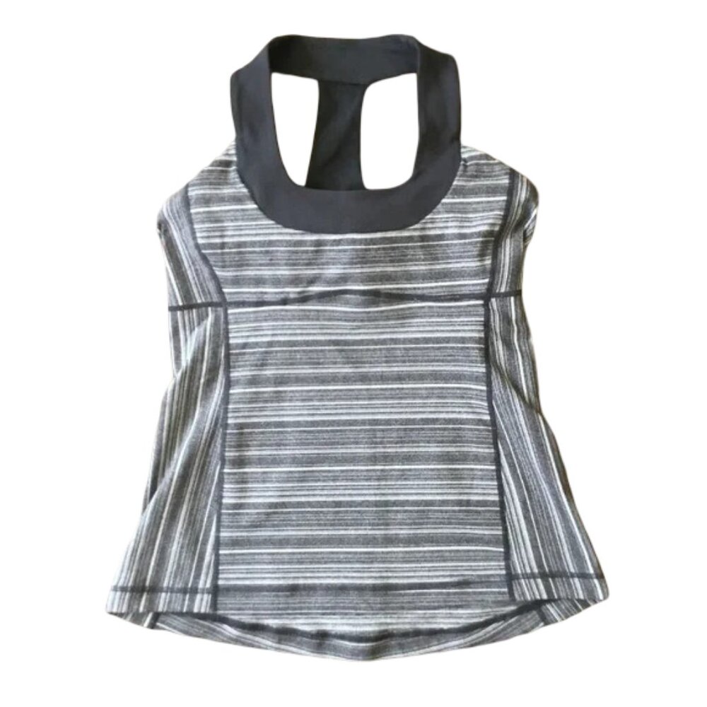 Lululemon striped tank top size 8 *GUC
